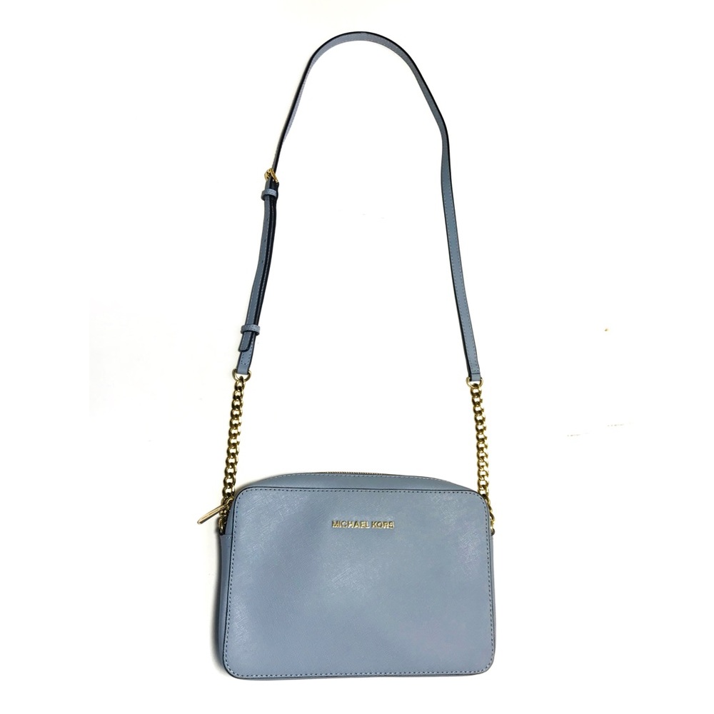 NWOT MICHAEL KORS JetSet Saffiano LeatherCrossbody - Picture 2 of 8